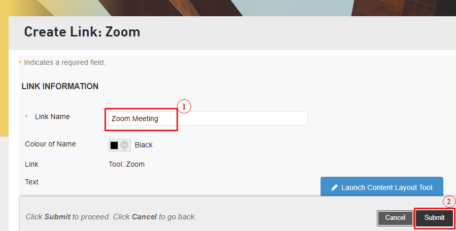 how to make a zoom link