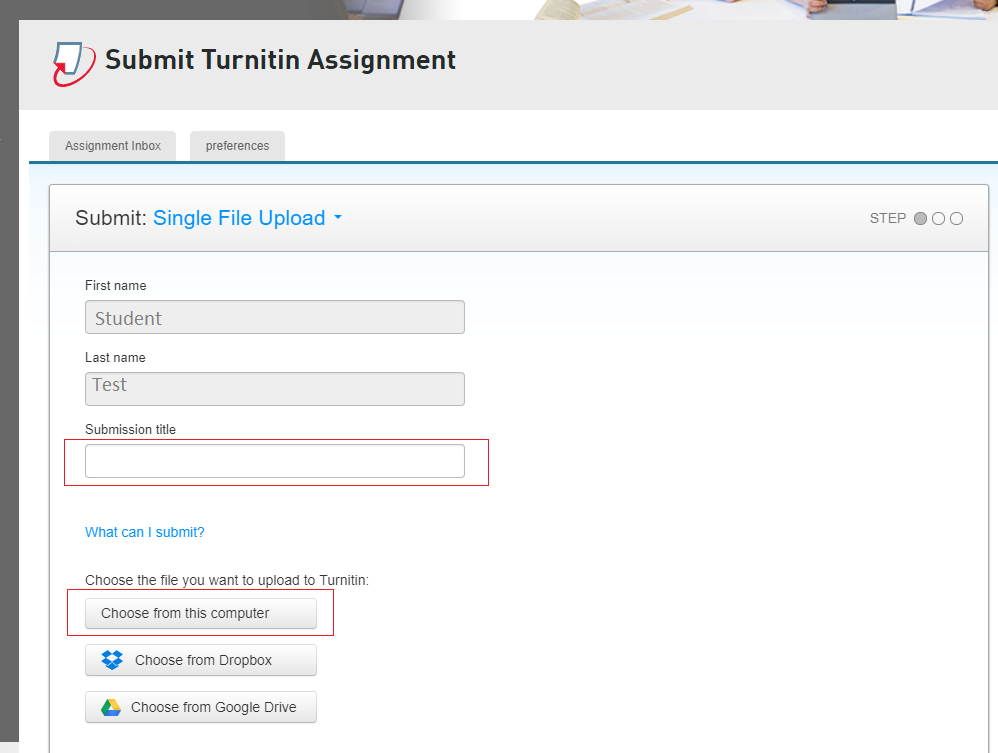 how to login to turnitin as student